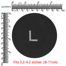 画像をギャラリービューアに読み込む, Geekria カバー 2 ペア 互換性 イヤーパッドカバー 劣化防止、防塵 ヘッドホン交換用 ストレッチニット 8-11CM ヘッドホン用 洗濯可 (Medium / ブラック)
