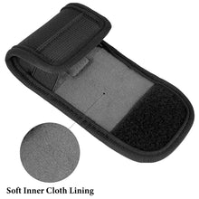 画像をギャラリービューアに読み込む, Geekria イヤホンポーチ ベルトループ付き SHOKZ New OpenFit2/Air イヤホンケース対応 保護トラベルポーチ バッグストラップ用クリップホルダー付き 防水 ポータブル (ブラック)
