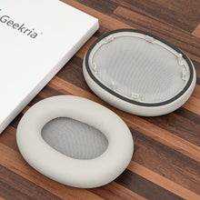 画像をギャラリービューアに読み込む, Geekria イヤーパッド 互換性 パッド ソニー Sony WH-1000XM6 Wireless Noise Canceling ヘッドホンに対応 パッド イヤー / イヤーカップ プロテインレザー (プラチナシルバー)
