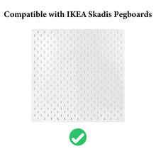 画像をギャラリービューアに読み込む, Geekria ヘッドホンホルダー ペグボード展示用 ヘッドホンハンガー IKEA Skadis ペグボードに対応 ヘッドセットフック 自宅やオフィス 電子機器の整理用ハンガー (ホワイト)
