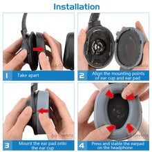 画像をギャラリービューアに読み込む, Geekria イヤーパッド QuickFit 互換性 パッド ソニー Sony MDR-100AAP, MDR-100A, MDR-H600 ヘッドホンに対応 パッド イヤー / イヤーカップ (プロテインレザー / ボルドーレッド )
