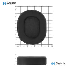 画像をギャラリービューアに読み込む, Geekria イヤーパッドSport 互換性 パッド コルセア Corsair HS65, HS55 ヘッドホンに対応 パッド イヤー / イヤーカップ 冷却ジェル (黒)
