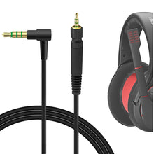 画像をギャラリービューアに読み込む, Geekria ゲームケーブル ゼンハイザー Sennheiser GAME ONE, Game Zero, PC 373D, GSP 350, GSP 500, GSP 600 Gaming Headset 等 ゲームヘッドセット コントローラー アダプタ 用 リケーブル ケーブル ( 2.5mm オス to 3.5mm オス 1.7m )
