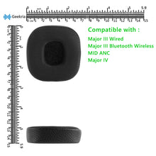 画像をギャラリービューアに読み込む, Geekria イヤーパッド Sport 互換性 パッド マーシャル Marshall Major III Wired, Major III Bluetooth Wireless, MID ANC, Major IV ヘッドホンに対応 パッド イヤー / イヤーカップ (冷却ジェル / 黒)
