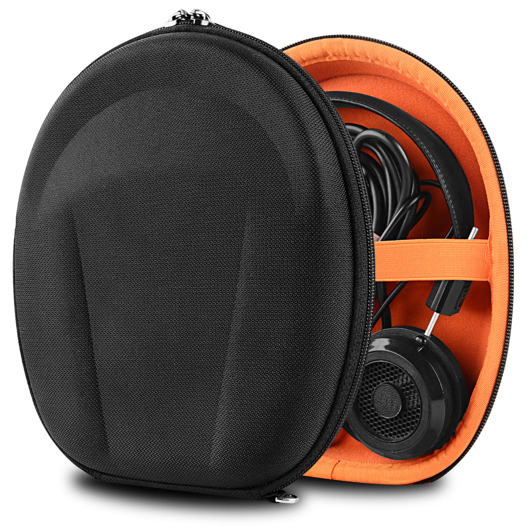 Geekria ケース 互換性 Shield ヘッドホンケース ハードケース 旅行用 ハードシェルケース グラド Grado Grado GW100x, SR325i, SR325e, SR325, SR225i, SR225e, SR225, SR125i, SR125, RS2x, RS2i, RS2e, RS2, RS1i, RS1e, RS1, PS500, SR80i, SR80e, SR80, SR60i, SR60e, SR60 に対応 収納ポーチ付属 (ブラック)