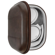 画像をギャラリービューアに読み込む, Geekria ケース Shield ヘッドホンケース ハードケース 旅行用 ハードシェルケース Foldable, Lay Flat Over-Ear Headphones 互換性 ソニー SONY, ジェイビーエル JBL, オーディオテクニカ Audio-Technic, シュアー Shure, ゼンハイザー Sennheiser, ボーズ Boseに対応 収納ポーチ付属 (ブラウン)
