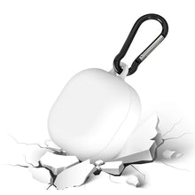 画像をギャラリービューアに読み込む, Geekria シリコンカバー 互換性 カバーサムスン SAMSUNG Galaxy Buds FE 対応充電ケース True Wireless Earbuds カバー 外装カバーキーホルダーフック付き、充電ポートアクセス可能（白）
