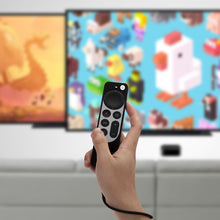 画像をギャラリービューアに読み込む, Geekria 保護ケース 2022 アップル / Apple TV 4K 第3世代リモコン対応 - 軽量 滑り止め 耐衝撃 シリコンカバー 2021 アップル / Apple TV 4K Siri 第2世代リモコン用 ストラップ付き (黒)

