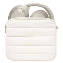 画像をギャラリービューアに読み込む, Geekria NOVA ヘッドホンポーチ ソニー Sony WH-1000XM6、WH-1000XM4、WH-1000XM3、WH-H900N 対応ケース ソフトシェル交換用保護トラベルキャリーバッグ ケーブル収納付き (アイボリー)
