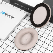 画像をギャラリービューアに読み込む, Geekria イヤーパッド QuickFit 互換性 パッド ジェイビーエル JBL TOUR ONE, TOUR ONE M2 ヘッドホンに対応 パッド イヤー / イヤーカップ プロテインレザー(シャンパンゴールド)
