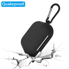 画像をギャラリービューアに読み込む, Geekria シリコン カバー 互換性 カバー Beats Fit Pro 対応 True Wireless Earbuds 充電ケース充電ケースカバー 外装カバー キーホルダーフック付き、充電ポートアクセス可能、フロントLED可視
