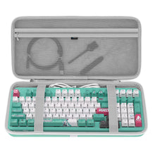 画像をギャラリービューアに読み込む, Geekria キーボードケース ASUS TUF Gaming K3 Gen IIと互換性あり ハードシェル トラベル キャリーバッグ (セルリアンブルー)
