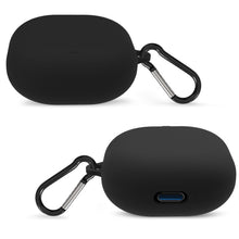 画像をギャラリービューアに読み込む, Geekria シリコン カバー 互換性 カバー Anker Soundcore Liberty Air 2 Pro 対応 True Wireless Earbuds 充電ケース充電ケースカバー 外装カバー キーホルダーフック付き、充電ポートアクセス可能 (Black)
