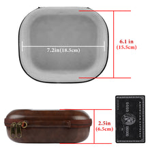 画像をギャラリービューアに読み込む, Geekria ケース Shield ヘッドホンケース ハードケース 旅行用 ハードシェルケース Foldable, Lay Flat Over-Ear Headphones 互換性 ソニー SONY, ジェイビーエル JBL, オーディオテクニカ Audio-Technic, シュアー Shure, ゼンハイザー Sennheiser, ボーズ Boseに対応 収納ポーチ付属 (ブラウン)
