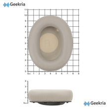 画像をギャラリービューアに読み込む, Geekria イヤーパッド 互換性 パッド ジェイビーエル JBL Tour One M3 ヘッドホンに対応 パッド イヤー / イヤーカップ プロテインレザー (モカ)
