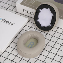 画像をギャラリービューアに読み込む, Geekria イヤーパッド QuickFit 互換性 パッドジェイビーエル JBL Tune 700BT/ 750BTNC/ 710BT/ 720BT/ 760NC/ 770NC Wireless ヘッドホンに対応 パッド イヤー / イヤーカップ プロテインレザー (金)
