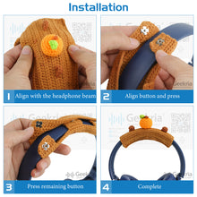 画像をギャラリービューアに読み込む, Geekria カバー 互換性 ニット生地 ヘッドバンドカバー ボーズ Bose QC45, QC35 II, WH-1000XM6, ビーツバイドクタードレ Beats Solo4, Studio3, ジェイビーエル JBL Tune 720BTヘッドホンに 対応 簡単に装着 工具不要 (茶色)
