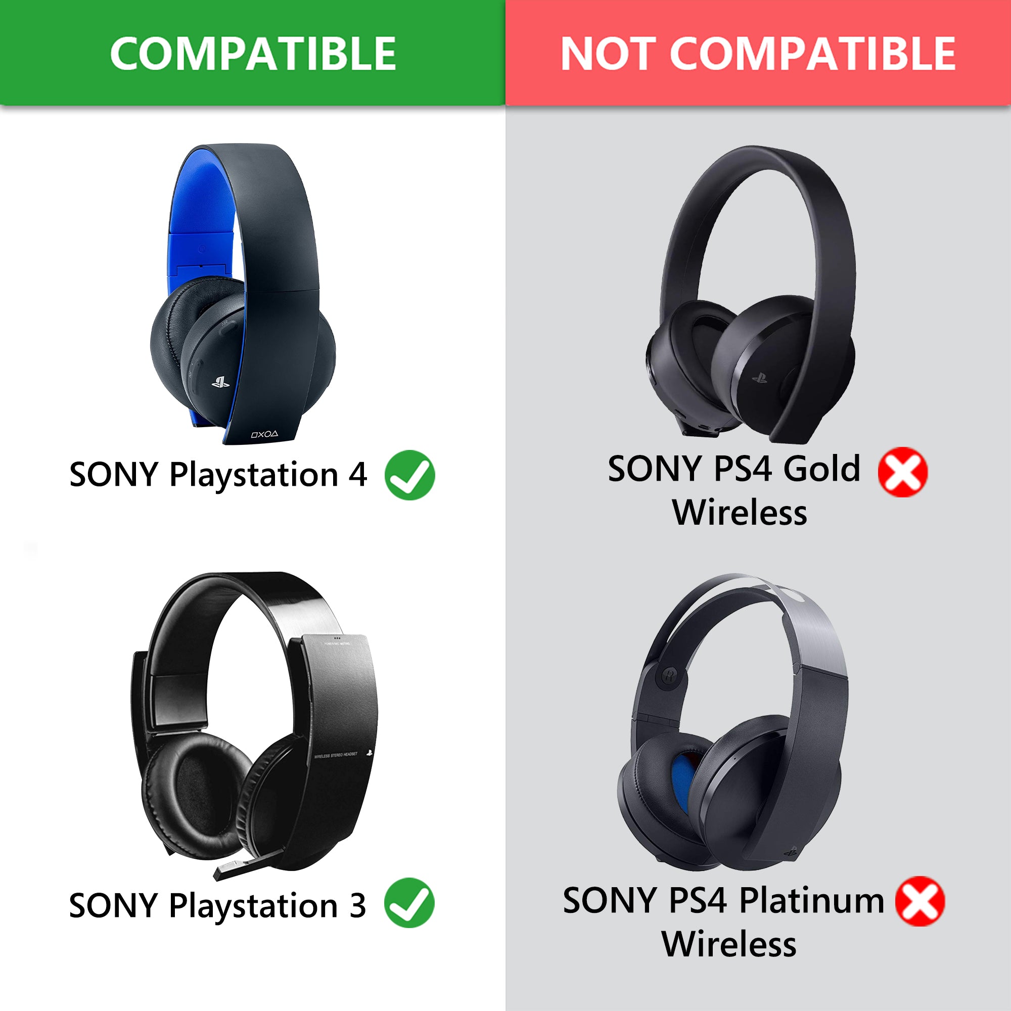 Geekria ヘッドバンド 互換性 ヘッドホンヘッドバンド プロテイン 