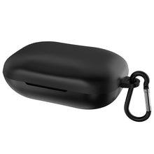 画像をギャラリービューアに読み込む, Geekria シリコン カバー 互換性 カバー Skullcandy Push Active 対応 True Wireless Earbuds 充電ケース充電ケースカバー 外装カバー キーホルダーフック付き、充電ポートアクセス可能 (Black)
