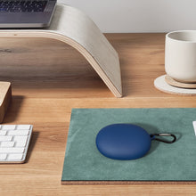 画像をギャラリービューアに読み込む, Geekria シリコン カバー 互換性 カバー アンカー Anker Soundcore Life A2 NC 対応 True Wireless Earbuds 充電ケースカバー 外装カバー キーホルダーフック付き、充電ポートアクセス可能 (青)
