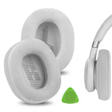 画像をギャラリービューアに読み込む, Geekria イヤーパッド Comfort 互換性 パッド ジェイビーエル JBL Live 650 BTNC, Lifestyle E65BTNC, Duet NC, Live 660 BTNC ヘッドホンに対応 パッド イヤー / イヤーカップ (ハイブリッドベロア / グレー)
