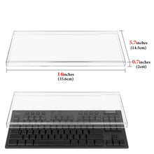 画像をギャラリービューアに読み込む, Geekria キーボード ダストカバー クリアアクリル キーパッドカバー ロジクール Logicool G913 TKL / ロジクール Logicool G913 X Lightspeed TKL / ロジクール Logicool G715 / ロジクール Logicool G713 対応
