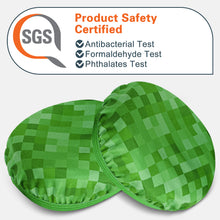 画像をギャラリービューアに読み込む, Geekria カバー 2 ペア 互換性 イヤーパッドカバー (SGS認証済) 劣化防止、防塵 ヘッドホン交換用 ストレッチニット 8-11CM ヘッドホン用 洗濯可 (中くらい / マインクラフトグリーン)
