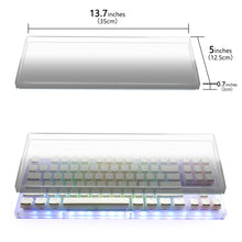 画像をギャラリービューアに読み込む, Geekria キーボード カバー ケース 互換品レイザー Razer Huntsman V2 TKL/ Huntsman Tournament Edition テンキーレス ワイヤレスメカニカルゲーミングキーボード アクリルカバー 保護カバー
