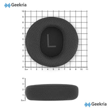 画像をギャラリービューアに読み込む, Geekria イヤーパッド Comfort 互換性 パッド マイクロソフト Microsoft Surface GEN I / GEN II ヘッドホンに対応 パッド イヤー / イヤーカップ メッシュファブリック (黒)
