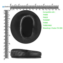 画像をギャラリービューアに読み込む, Geekria イヤーパッド Elite 互換性 パッド フォステクス Fostex TH600, TH610, TH500RP, TH900, TH900 MKII, Massdrop x Fostex TH-X00 ヘッドホンに対応 パッド イヤー / イヤーカップ ( シープスキン / ブラック )
