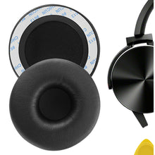 画像をギャラリービューアに読み込む, Geekria イヤーパッド QuickFit 互換性 パッド ソニー SONY MDR-XB450 XB450AP XB550AP XB650BT WH-XB700 ヘッドホンに対応 パッド イヤー / イヤーカップ (プロテインレザー / ブラック )

