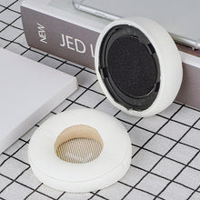 画像をギャラリービューアに読み込む, Geekria イヤーパッド QuickFit 互換性 パッド ジェイビーエル JBL Everest Elite 300, V300NXT ヘッドホンに対応 パッド イヤー / イヤーカップ (プロテインレザー / 白い)
