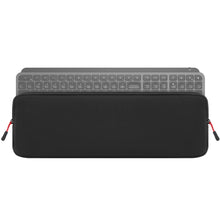 画像をギャラリービューアに読み込む, Geekria キーボードトラベルキャリングポーチ ロジクール Logicool MX Keys S / MX Mechanical / MK955, Keychron B6 Pro, Apple Magicテンキー付きキーボードと互換性あり (ブラック)
