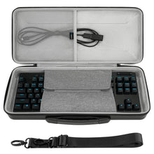 画像をギャラリービューアに読み込む, Geekria PRO TKL キーボード ハードケース Apex Pro TKL, ロジクール Logitech G515 / G915 TKL / G PRO X, レイザー Razer Huntsman V3 Pro TKLと互換性あり 80% / 87キー用 トラベル キャリングケース (ブラック)
