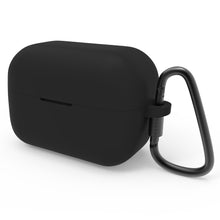 画像をギャラリービューアに読み込む, Geekria シリコン カバー 互換性 イヤホン Soundcore by Anker C50i 対応 True Wireless Earbuds、キーホルダーフック付き、ケースポートアクセス可能、フロントLED可視 (黒)
