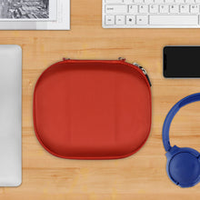 画像をギャラリービューアに読み込む, Geekria ケース Sheild ヘッドホンケース 互換性 ハードケース 旅行用 ハードシェルケース ジェイビーエル JBL Tune 510BT, Tune 660NC, Tune 560BT, Tune 520 BT, Tune 500BT, Jr 310BT, Live 460NC, E45BT に対応 収納ポーチ付き (レッド)
