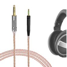 画像をギャラリービューアに読み込む, Geekria Apollo 4.4mm交換用オーディオケーブル、Sennheiser HD620S HD599 HD598 HD505 HD550対応、高解像度オーディオファイルHiFiヘッドホンアップグレードコード（4フィート/1.2m）
