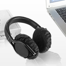 画像をギャラリービューアに読み込む, Geekria カバー 200個入(100ペア) ヘッドホンカバー 不織布 使い捨て イヤーパッドカバー ストレッチニット オーバーイヤー ヘッドホン MRI ヘッドセット用 劣化防止、防塵 (中 / ブラック)
