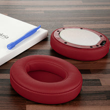 画像をギャラリービューアに読み込む, Geekria QuickFit イヤーパッド 互換性 パッド ビーツバイドクタードレ Beats Studio 3, Studio 3.0 Wireless (A1914) ヘッドホンに対応 イヤパッド/イヤークッション/イヤーカップ (プロテインレザー / 赤)
