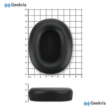 画像をギャラリービューアに読み込む, Geekria イヤーパッド互換性 パッド BASEUS H1i ヘッドホンに対応 パッド イヤー / イヤーカップ プロテインレザー (黒)
