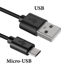 画像をギャラリービューアに読み込む, Geekria 充電ケーブル 互換性 USB 充電コード USB to Micro-USB ショックス AfterShokz Shokz AS650 AS650SG AS650CR に対応 (黒 / 30cm)
