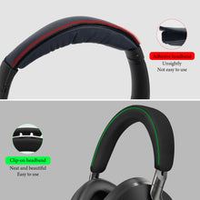 画像をギャラリービューアに読み込む, Geekria ヘッドバンド 互換性 ヘッドホンヘッドバンド プロテインレザーパッド Bowers &amp; Wilkins Px8/Px7 S3/Px7 S2/Px7 S2e (Not Compatible with Px7) 対応 交換用 (ブラック)
