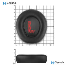 画像をギャラリービューアに読み込む, Geekria イヤーパッド QuickFit 互換性 パッド ジェイビーエル JBL Quantum 800 Wireless ヘッドホンに対応 パッド イヤー / イヤーカップ (プロテインレザー / ブラック)
