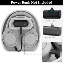 画像をギャラリービューアに読み込む, Geekria PRO 充電ヘッドホンケース ソニー Sony WH-1000XM6、WH-1000XM5、WH-1000XM4、ULT WEAR 対応 ハードシェル 耐久性 多層保護 (ホワイト) パワーバンクなし
