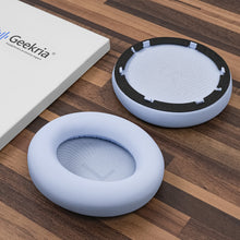 画像をギャラリービューアに読み込む, Geekria イヤーパッド QuickFit 互換性 パッド アンカー Anker Soundcore Space One ヘッドホンに対応 パッド イヤー / イヤーカップ プロテインレザー (青)
