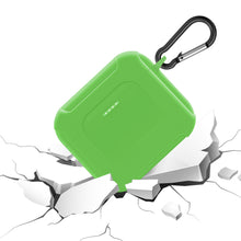 画像をギャラリービューアに読み込む, Geekria シリコンカバー 互換性カバースカルキャンディ Skullcandy Indy Evo 対応 True Wireless Earbuds 充電ケースカバー 外装カバーキーホルダーフック付き、充電ポートアクセス可能、フロントLED可視
