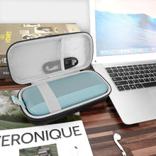画像をギャラリービューアに読み込む, Geekria ケース Shield スピーカーケース 互換性 ハードケース 旅行用 ハードシェルケース Bose SoundLink Flex Bluetooth Portable Speaker に対応 収納ポーチ付き (ブラック)
