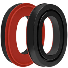 画像をギャラリービューアに読み込む, Geekria イヤーパッド Sport 互換性 パッド 3M WorkTunes (90541, 90542, 90543, 90544)/ Peltor Sport (Tactical TAC100/ 300/ 500)/ ZOHAN (EM033/ 037/ 042)/ PROHEAR(032/033/037) ヘッドホンに対応 パッド イヤー / イヤーカップ 冷却ジェル (黒＋赤)
