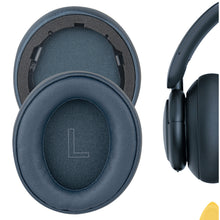 画像をギャラリービューアに読み込む, Geekria イヤーパッド QuickFit 互換性 パッド アンカー Anker Soundcore Life Q30, Soundcore by Anker Life Q35 ヘッドホンに対応 パッド イヤー / イヤーカップ ( プロテインレザー / オブシディアンブルー )
