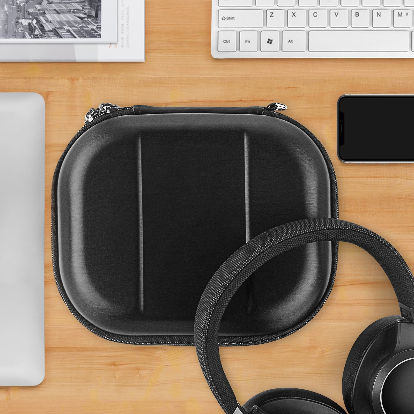 Geekria ケース 互換性 Shield ヘッドホンケース ハードケース 旅行用